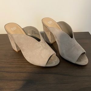 BP block heel mule. Size 9.